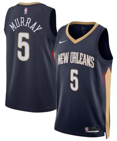 Dejounte Murray New Orleans Pelicans Nike Unisex 2024 Offseason Addition Nike Swingman Jersey - Navy