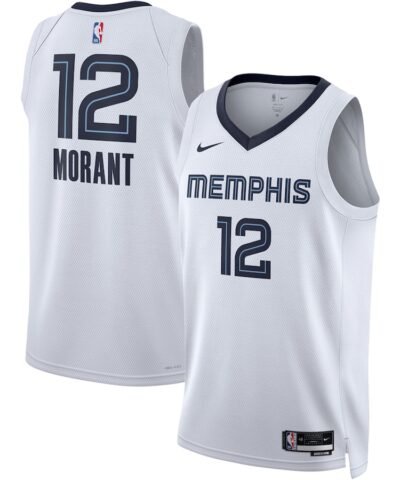 Ja Morant Memphis Grizzlies Nike Unisex Swingman Jersey - Association Edition - White