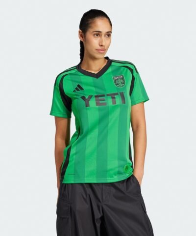 Austin FC adidas Women's 2025 The Heartbeat Kit Replica Jersey - Green