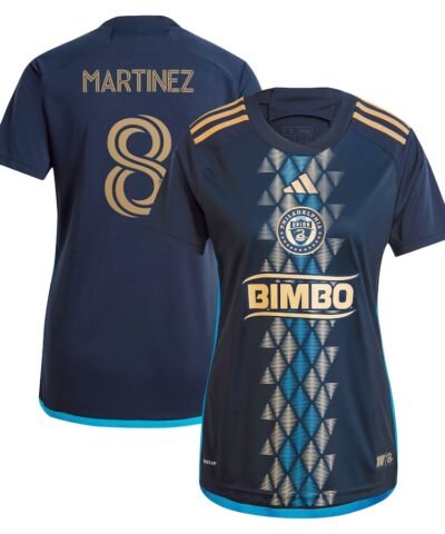 Jose Martinez Philadelphia Union adidas Women's 2024 The XV Kit Replica Player Jersey – Navy