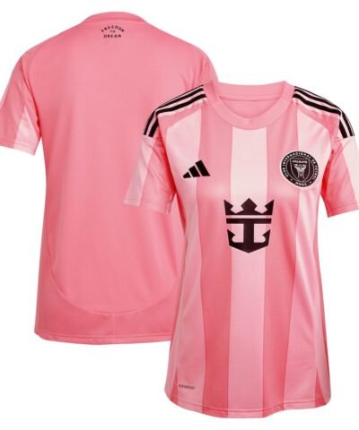 Inter Miami CF adidas Women's 2025 Euforia Replica Jersey - Light Pink
