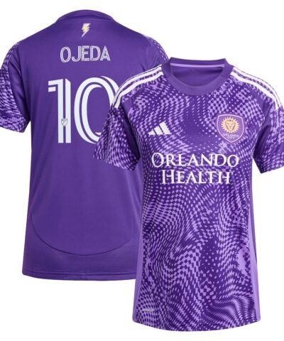 Martín Ojeda Orlando City SC adidas Women's 2025 Perfect Storm Replica Player Jersey - Purple