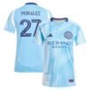 Maximiliano Moralez New York City FC adidas Women's 2025 The Excelsior Kit Replica Player Jersey - Light Blue