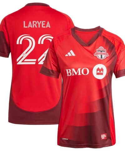 Richie Laryea Toronto FC adidas Women's 2025 Club Kit Replica Player Jersey - Red