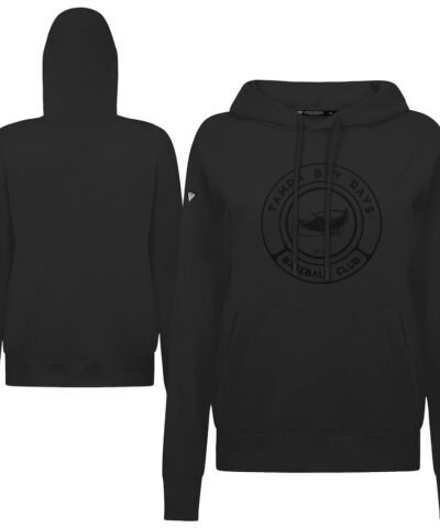 Tampa Bay Rays Levelwear Women's Adorn Gateway Pullover Hoodie - Black