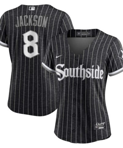 Bo Jackson Chicago White Sox Nike Women's City Connect Replica Player Jersey - Black