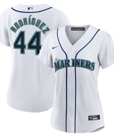 Julio Rodríguez Seattle Mariners Nike Women's Home Replica Jersey - White