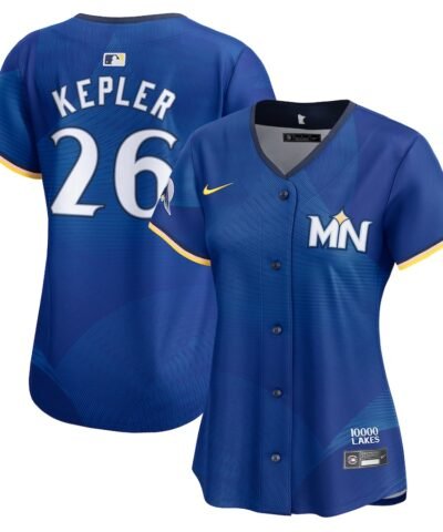Max Kepler Minnesota Twins Nike Women's 2024 City Connect Limited Jersey - Royal