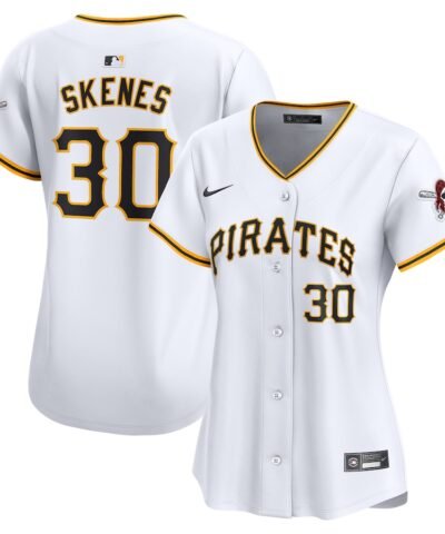 Paul Skenes Pittsburgh Pirates Nike Women's Home Limited Player Jersey - White
