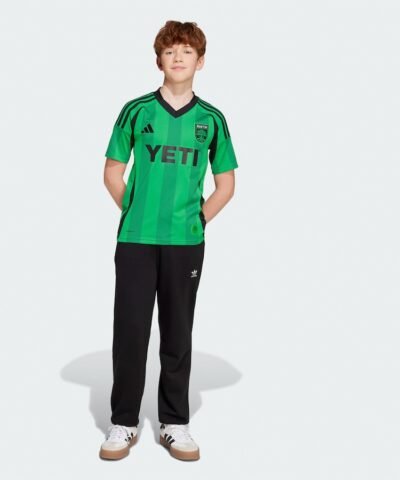 Austin FC adidas Youth 2025 The Heartbeat Kit Replica Jersey - Green