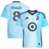 Joseph Rosales Minnesota United FC adidas Youth 2025 CONVERGENCE Replica Player Jersey - Blue