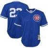 Ryne Sandberg Chicago Cubs Mitchell & Ness Youth Cooperstown Collection Mesh Batting Practice Jersey - Royal