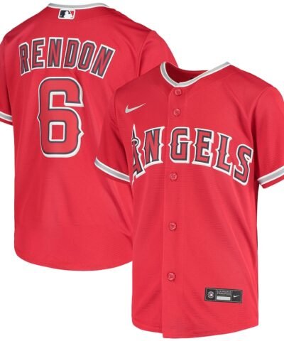 Anthony Rendon Los Angeles Angels Nike Youth Alternate Replica Player Jersey - Red