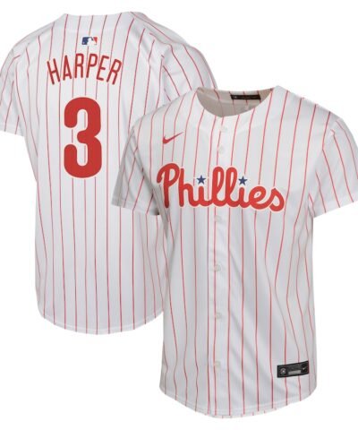 Bryce Harper Philadelphia Phillies Nike Youth Home Game Player Jersey - White