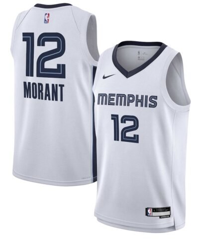 Ja Morant Memphis Grizzlies Nike Youth Swingman Jersey - Association Edition - White