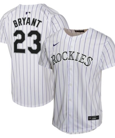 Kris Bryant Colorado Rockies Nike Youth Home Game Player Jersey - White