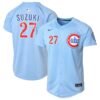 Seiya Suzuki Chicago Cubs Nike Youth 2nd Alternate Limited Player Jersey - Light Blue