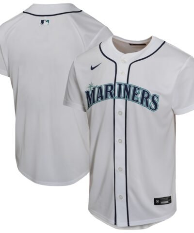 Seattle Mariners Nike Youth Home Game Jersey - White