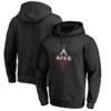 Las Vegas Aces Primary Logo Pullover Hoodie - Black