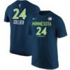 Napheesa Collier Minnesota Lynx Nike Explorer Edition Name & Number T-Shirt - Navy