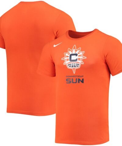 Connecticut Sun Nike Logo Performance T-Shirt - Orange