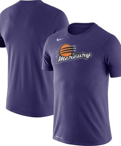 Phoenix Mercury Nike Logo Performance T-Shirt - Purple