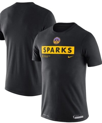 Los Angeles Sparks Nike Practice T-Shirt - Black