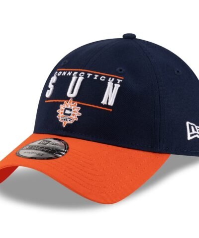 Connecticut Sun New Era Unisex 2025 WNBA Draft 9TWENTY Adjustable Hat - Navy/Orange
