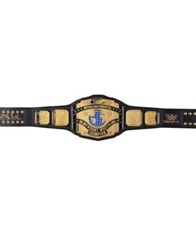 "Stone Cold" Steve Austin WWE Autographed Fanatics Authentic Intercontinental Championship Replica Title Belt