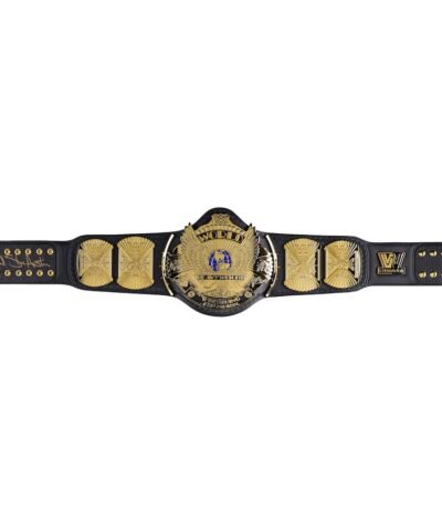 "Stone Cold" Steve Austin WWE Autographed Fanatics Authentic Winged Eagle Championship Replica Title Belt