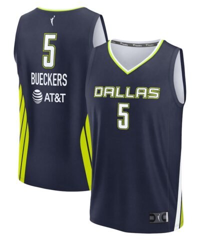 Paige Bueckers Dallas Wings Fanatics Unisex 2025 WNBA Draft Explorer Edition Fast Break Player Jersey - Navy