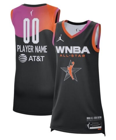 Jordan Brand Unisex 2024 WNBA All-Star Game Pick-A-Player Victory Jersey - Black