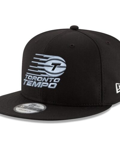 Toronto Tempo New Era Unisex Lock Up 9FIFTY Snapback Hat - Black