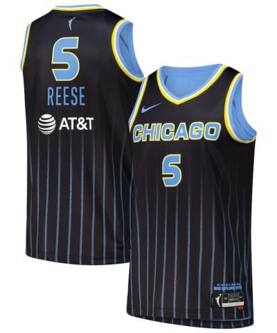 Angel Reese Chicago Sky Nike Unisex 2024 WNBA Draft - Top Player Finished Explorer Jersey - Black