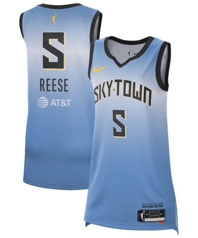 Angel Reese Chicago Sky Nike Unisex Rebel Edition Player Jersey - Light Blue