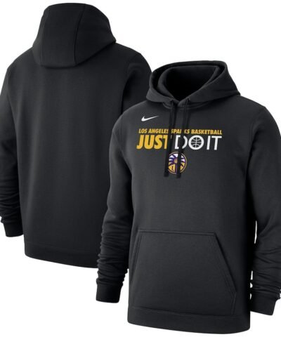 Los Angeles Sparks Nike Unisex Just Do It Club Pullover Hoodie - Black