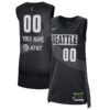 Seattle Storm Nike Unisex 2021 Rebel Edition Victory Custom Jersey - Black