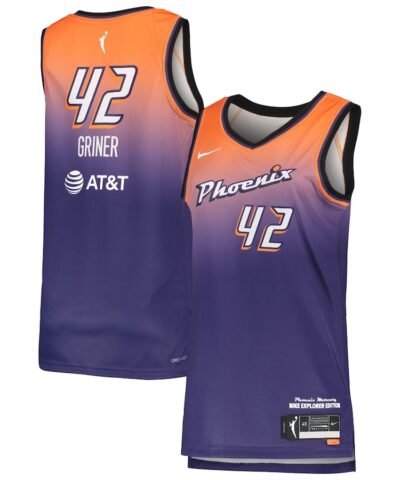Brittney Griner Phoenix Mercury Nike Unisex Explorer Edition Victory Jersey - Purple