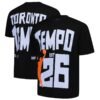 Toronto Tempo Playa Society Unisex Team T-Shirt - Black