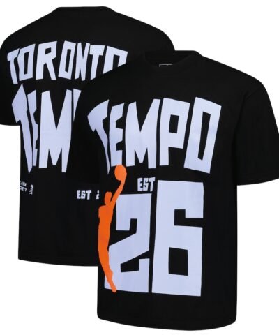 Toronto Tempo Playa Society Unisex Team T-Shirt - Black