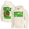 Seattle Storm Playa Society Unisex Pullover Hoodie - Oatmeal