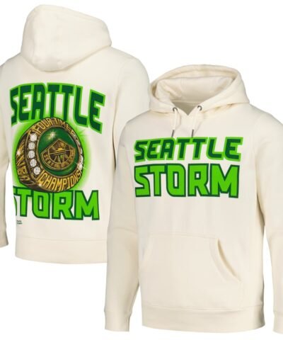 Seattle Storm Playa Society Unisex Pullover Hoodie - Oatmeal