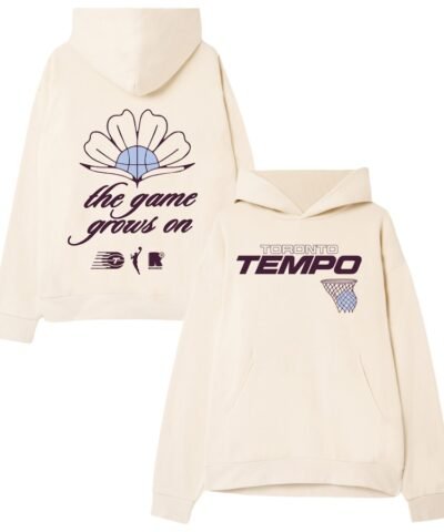 Toronto Tempo round21 Unisex Launch Pullover Hoodie - Cream