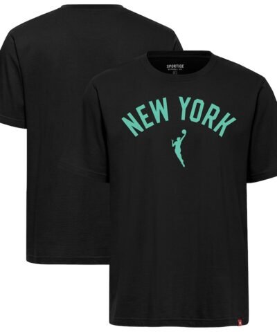 New York Liberty Sportiqe Unisex  Duke Premium T-Shirt - Black