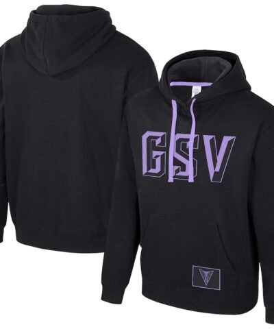 Golden State Valkyries Stadium Essentials Unisex City Star Rebel Edition Pullover Hoodie - Eclipse Black
