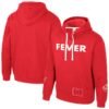 Indiana Fever Stadium Essentials Unisex City Star Rebel Edition Pullover Hoodie - Red
