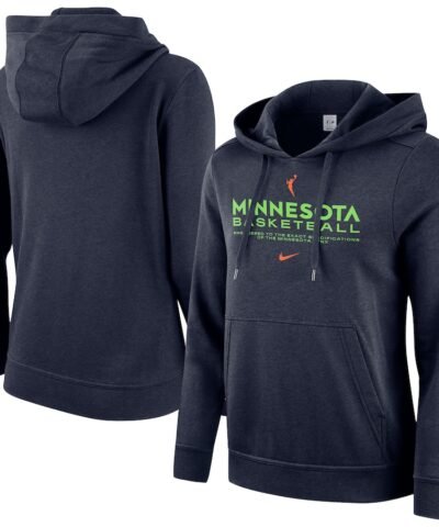 Minnesota Lynx Nike Women's Club City Pullover Hoodie - Navy