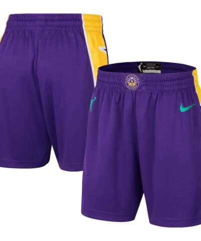 Los Angeles Sparks Nike Women's On-Court Victory Performance Shorts - Purple