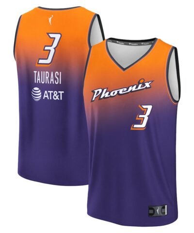 Diana Taurasi Phoenix Mercury Fanatics Youth Explorer Edition Fast Break Replica Jersey - Purple