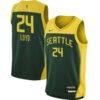 Jewell Loyd Seattle Storm Nike Youth 2021 Explorer Edition Victory Player Jersey - Green